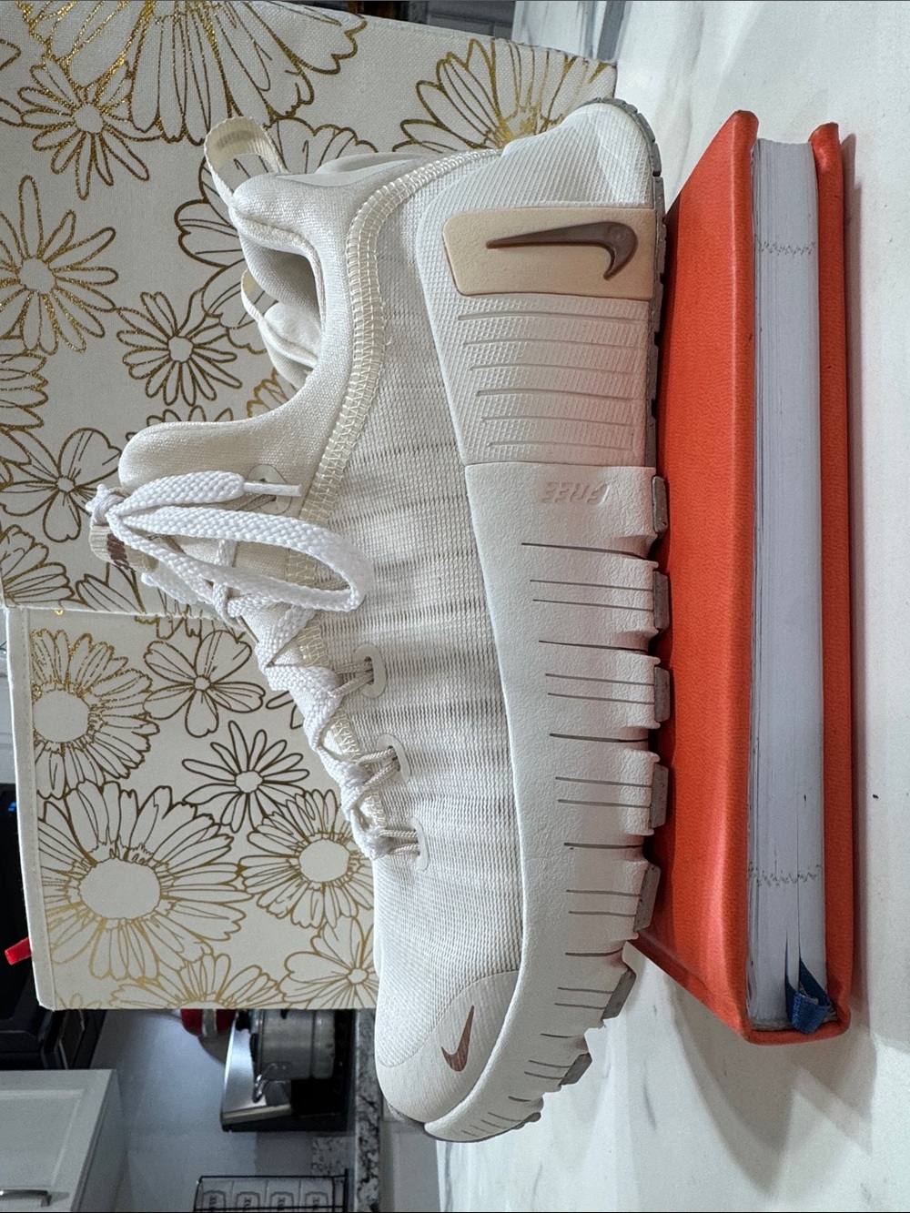 Nike Women’s Cream/White Flexible Training Shoe